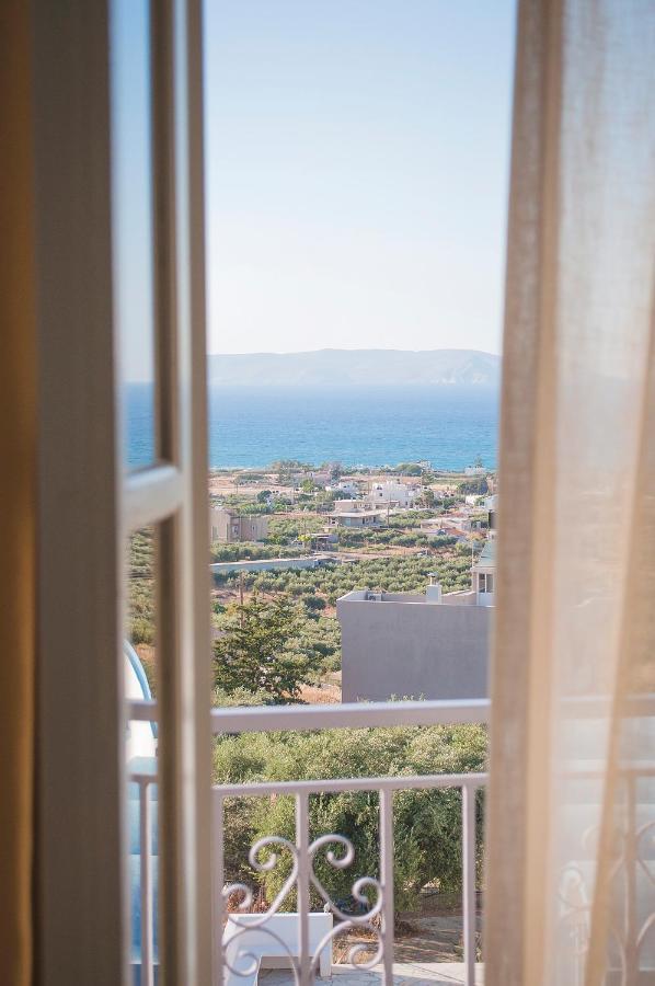 Adorable Country House With Sea & Church View! Kokkini Hani Exteriör bild