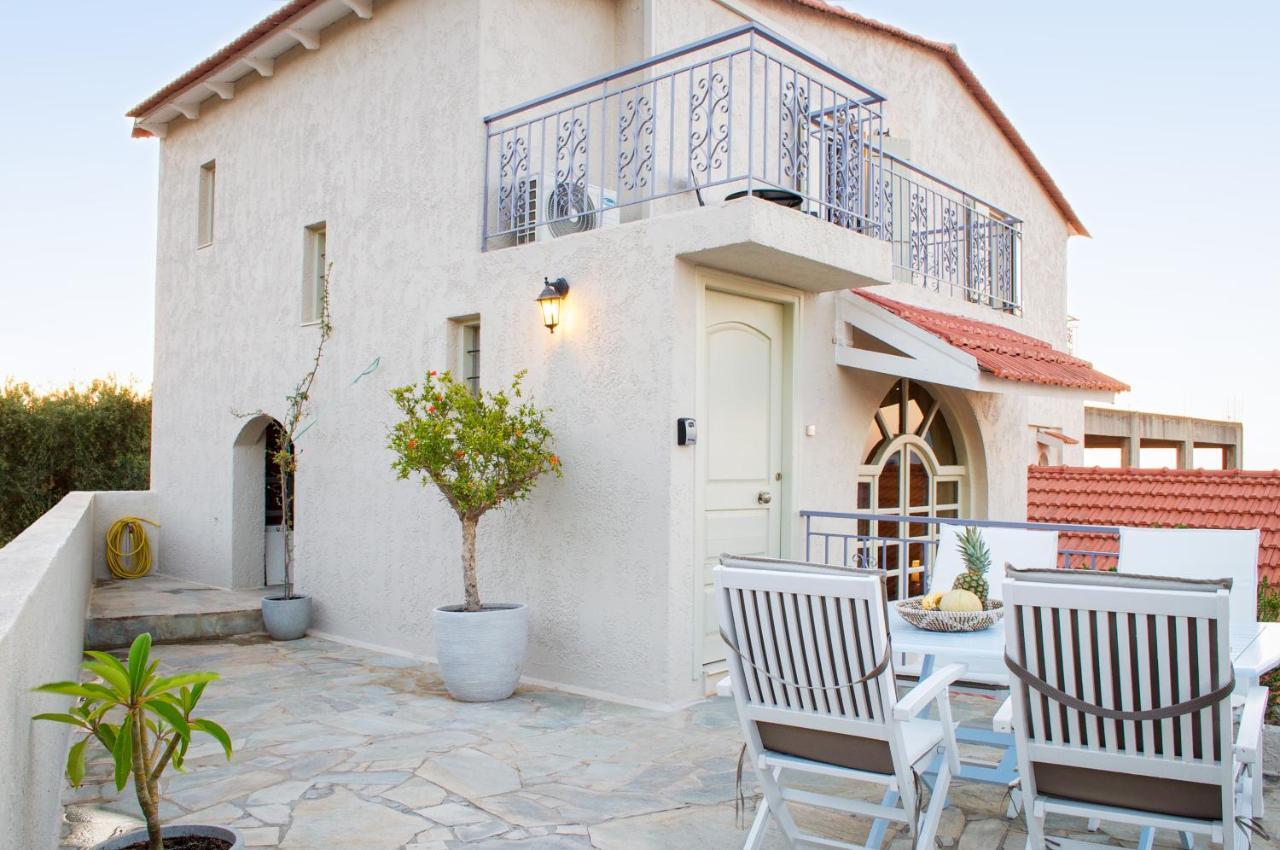 Adorable Country House With Sea & Church View! Kokkini Hani Exteriör bild