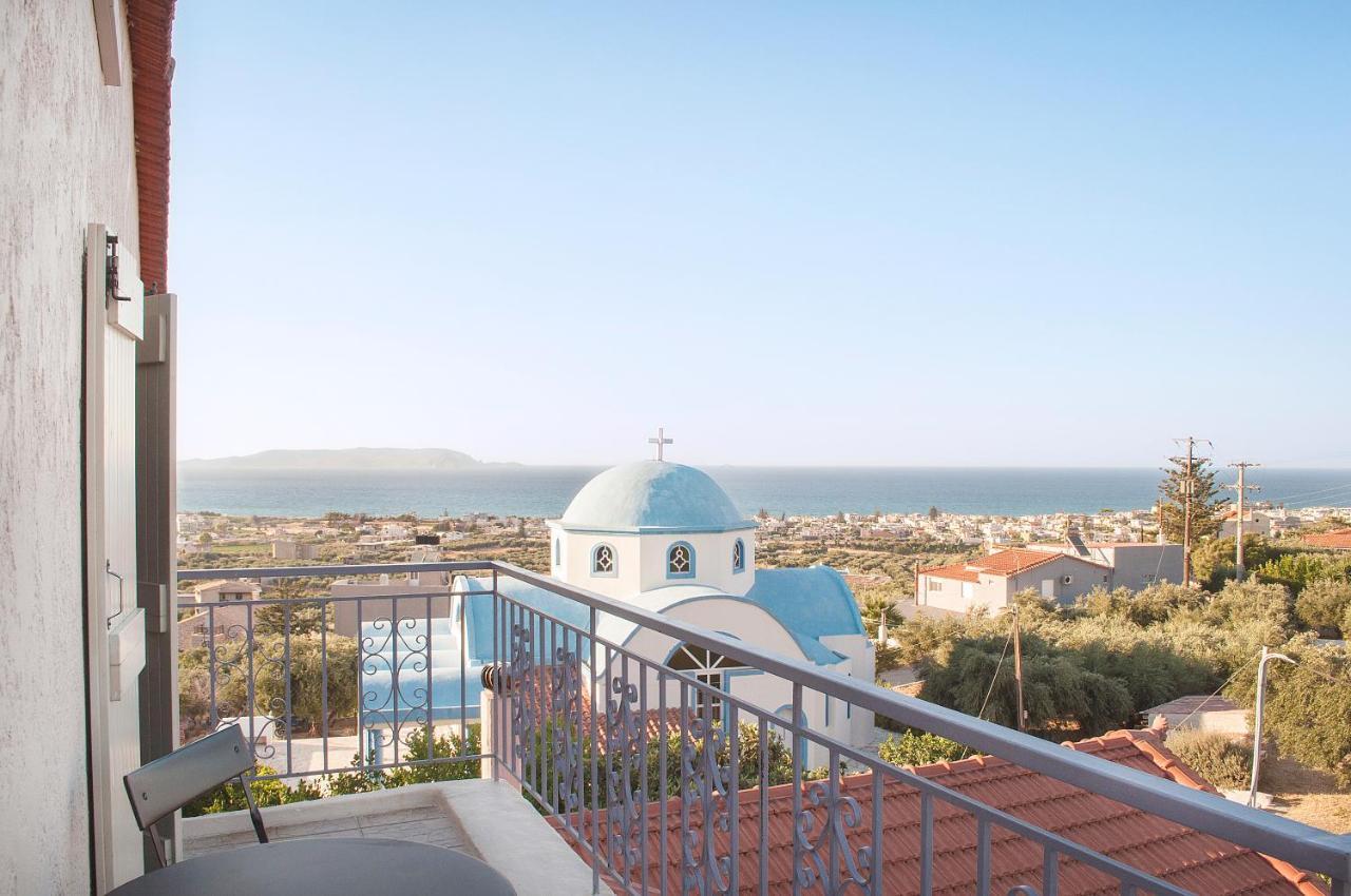 Adorable Country House With Sea & Church View! Kokkini Hani Exteriör bild